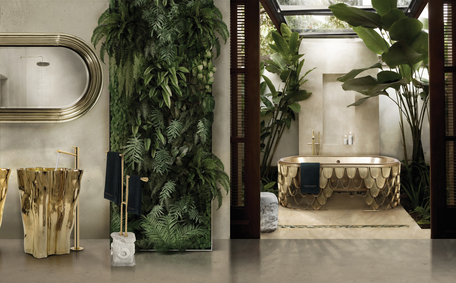 5 Ideas to Add a Touch of Gold to Your Bathroom